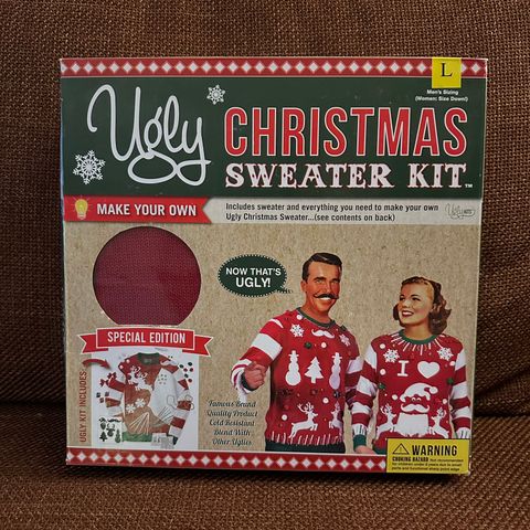 Ugly Christmas sweater kit