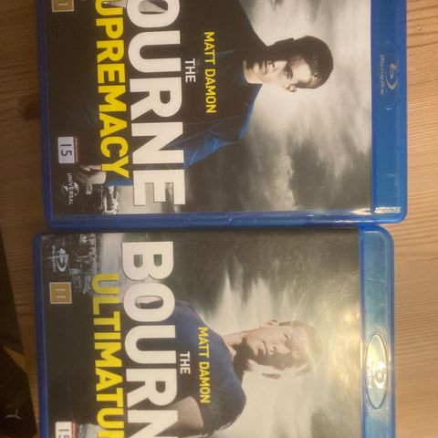 The bourne supremacy og The bourne ultimatum (Norsk tekst)