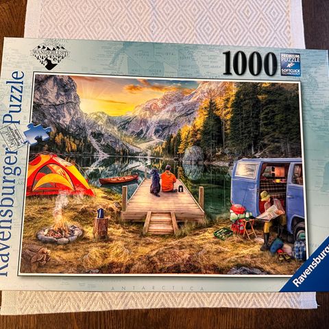 Ravensburger puslespill (1000 brikker)