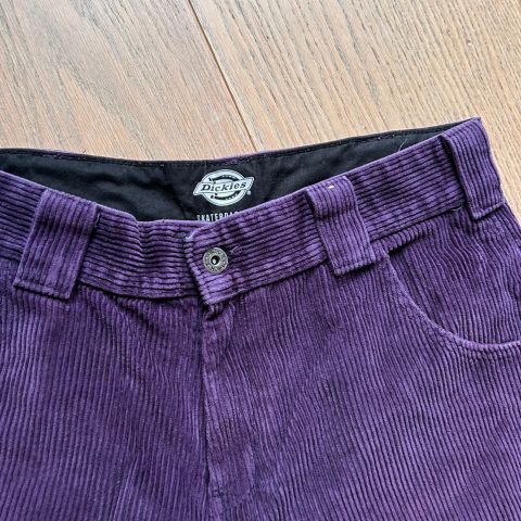 Dickies bukser-lilla cord