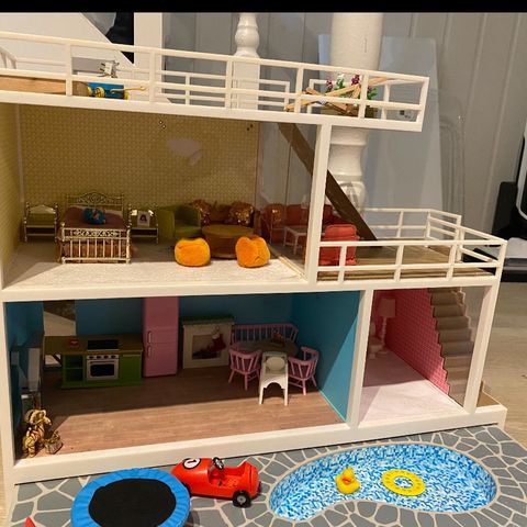 Lundby Stockholm holiday dukkehus, selges meget rimelig