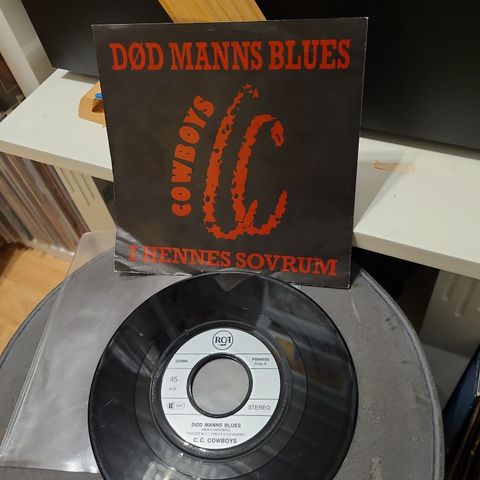 C. C. Cowboys død manns blues/i hennes sovrum 7" single