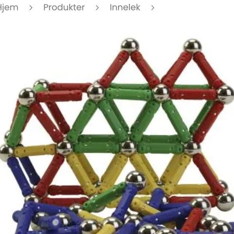 Geomag og Magformers Magnetstaver