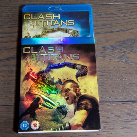 Clash of the Titans Blu-ray slipcover