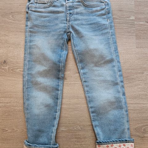 Jeans jente str 122