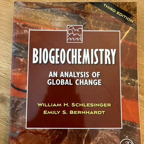 Biogeochemistry