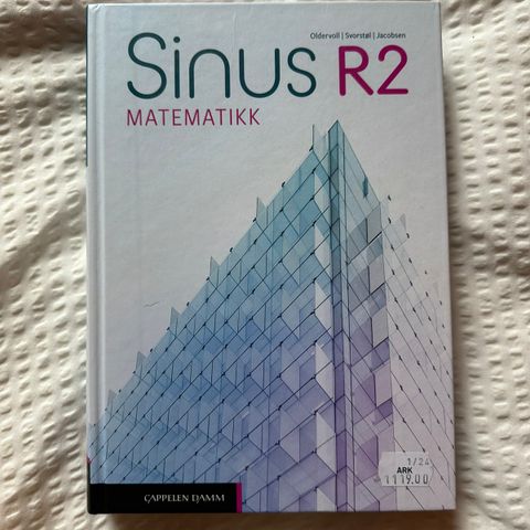 Sinus R2, nytt pensum