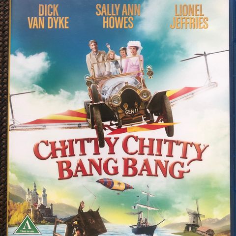 (Blu-Ray) Chitty Chitty Bang Bang (1968) Norsk tekst