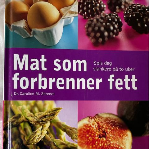 Bok. Mat som forbrenner fett