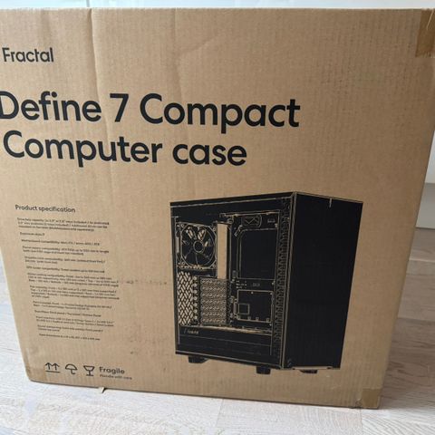 Fractal Define 7 Compact (black) TG (tinted glass)