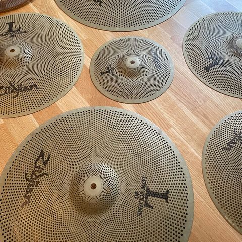 Zildjian L80 komplett sett med øvings-cymbaler