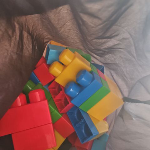 Mega bloks med Thomas toget