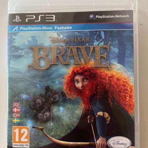 Ps3 spill BRAVE DISNEY PIXAR