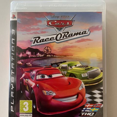 Ps3 spill CARS RACEORAMA PIXAR DISNEY