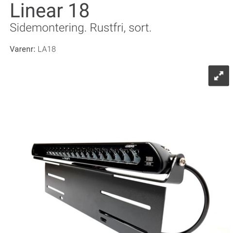 Ledbar lazer 18 elite