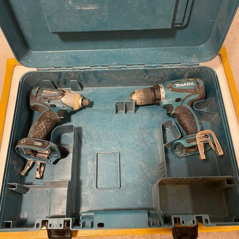 Makita BDT130f og Makita BDF440 14,4V