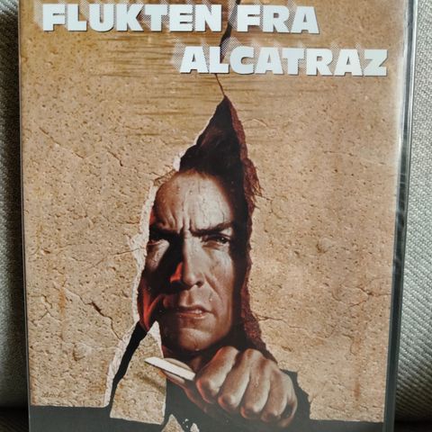 Flukten fra Alcatraz (uåpnet i plast)