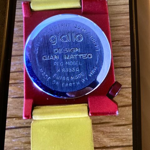 Gian Matteo , Giallo Watch klokke