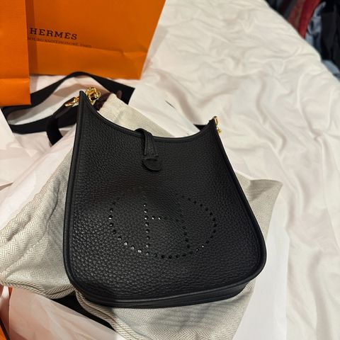 Hermes Evelyne TPM Noir GHW