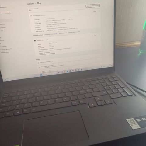 Gaming Lenovo Legion 5 Pro Gen 7 (16" AMD) RTX 3070