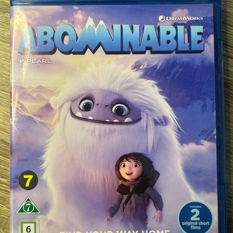 Abominable Blu-ray 🔥som ny!!