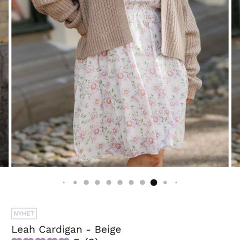 Leah Cardigan fra Careless str L