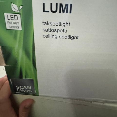 Scan Lamps Lumi taklampe