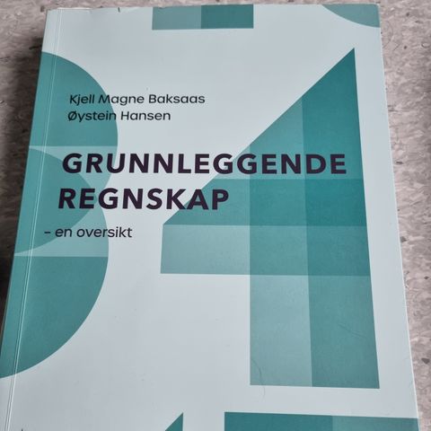 Grunnleggende regnskap