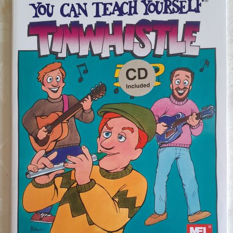 Tin Whistle bok m/cd