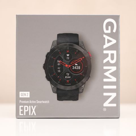 Garmin epix (Gen 2)  - Sapphire - sort titan