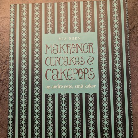 Makroner, cupcakes & cakepops