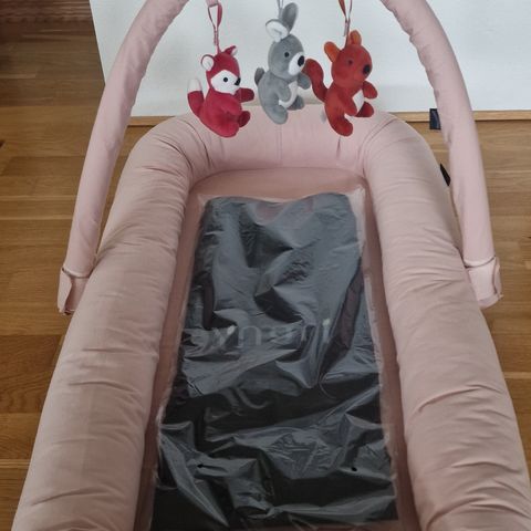 Yngri Nanna babynest lux, dusty rose