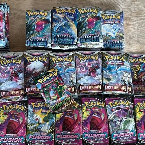 Div pokemon booster pakker