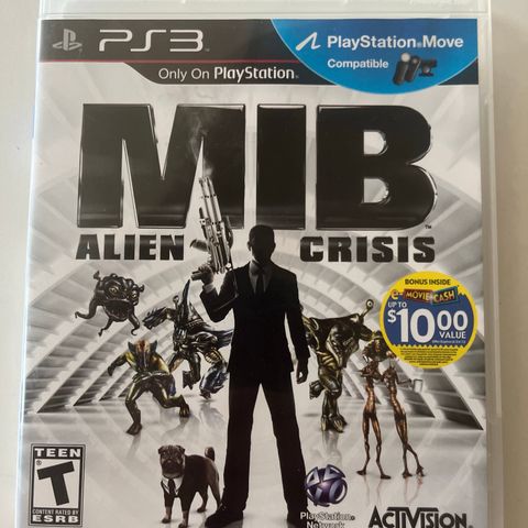 Ps3 spill MIB MEN IN BLACK ALIEN CRISIS