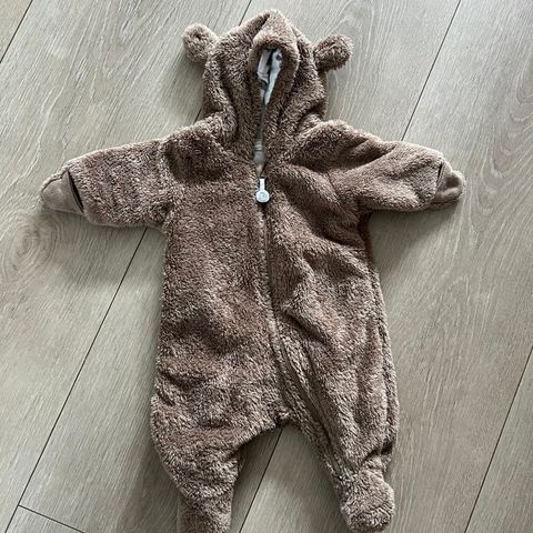 Heldress teddybjørn str 50