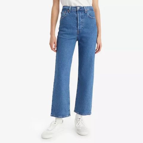 Levis Ribcage straight ankle jeans