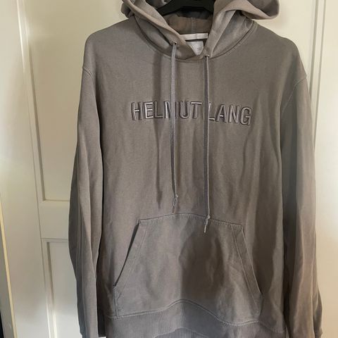 Helmut Lang unisex hettegenser.