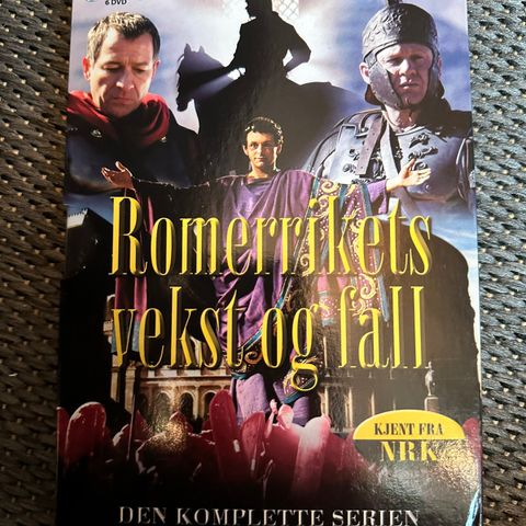 Romerrikets vekst og fall den komplette serien DVD