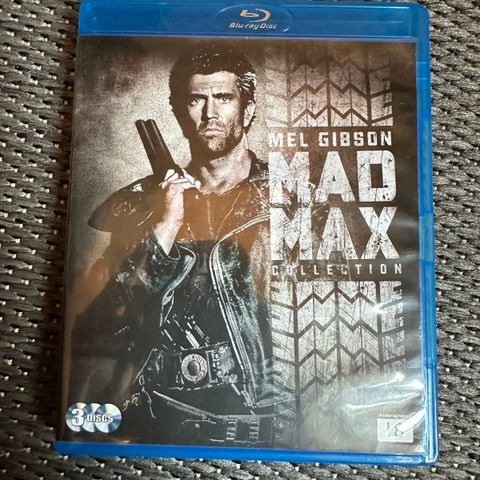 Mel Gibson Mad Max Collection Bluray DVD