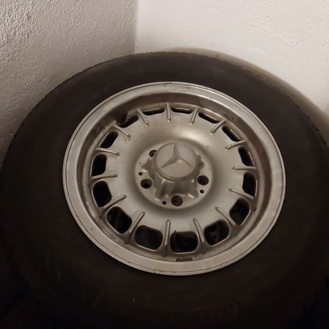 Mercedes Barock 14" felg med 175/80