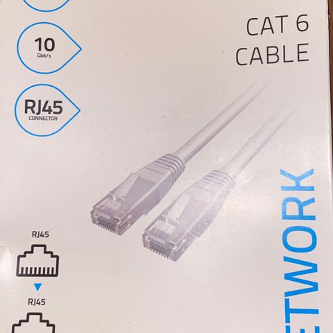 Nettverkskabel CAT-6