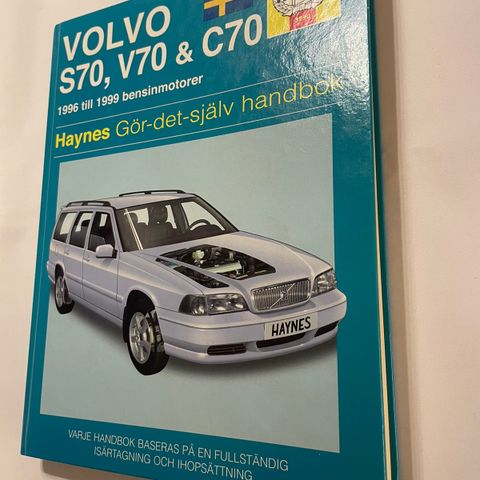 Volvo S70, V70 and C70 (1996 - 1999) Haynes Repair Manual