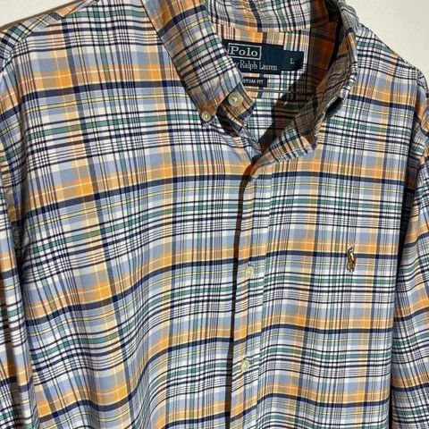 Polo By Ralph Lauren Oxford Stripes Button Down Vintage