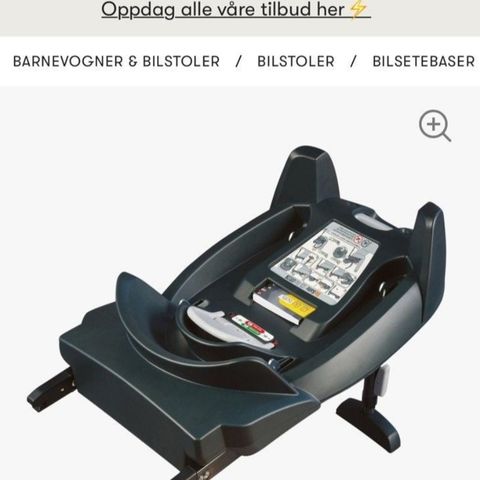 BeSafe Izi Go X1 base isofix (kun base)