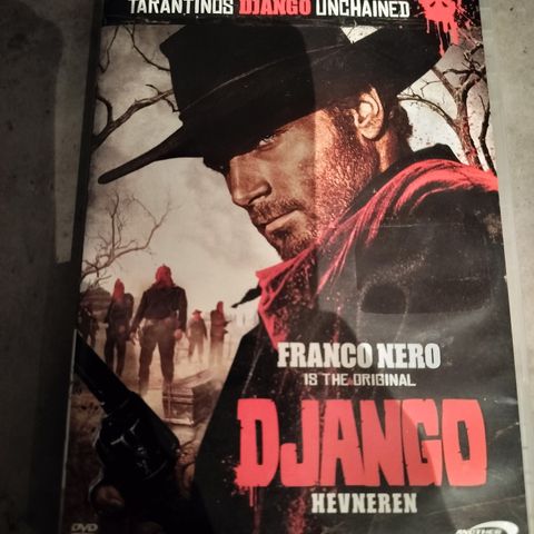 Django - Hevneren ( DVD) Franco Nero - 1966 - 86 kr inkl frakt