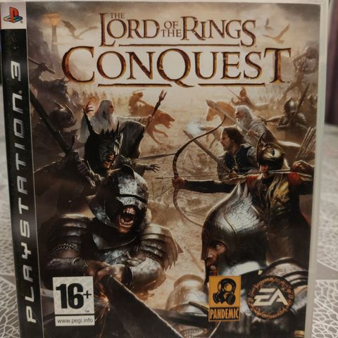 Lord of the rings conquest ps3