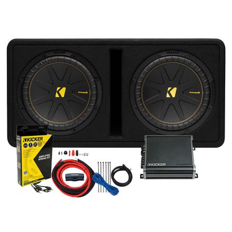 Kicker 2x12" basspakke