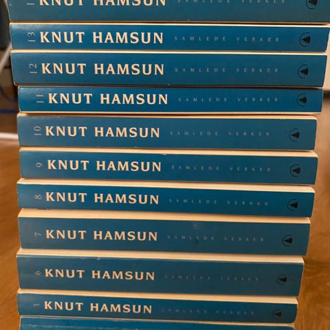 KNUT HAMSUND SAMLEDE VERKER 1-3 + 6-15