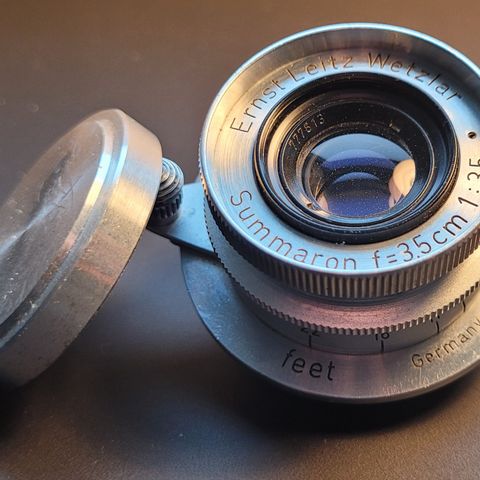 Leica Leitz Summaron f=3,5cm 1:3,5 linse