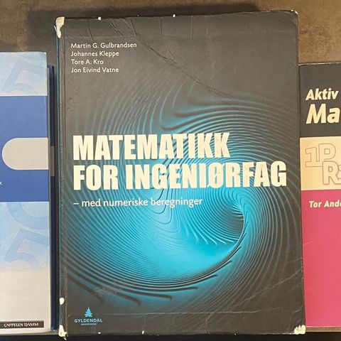 Sinus forkurs, matematikk for ingeniørfag, formelsamling